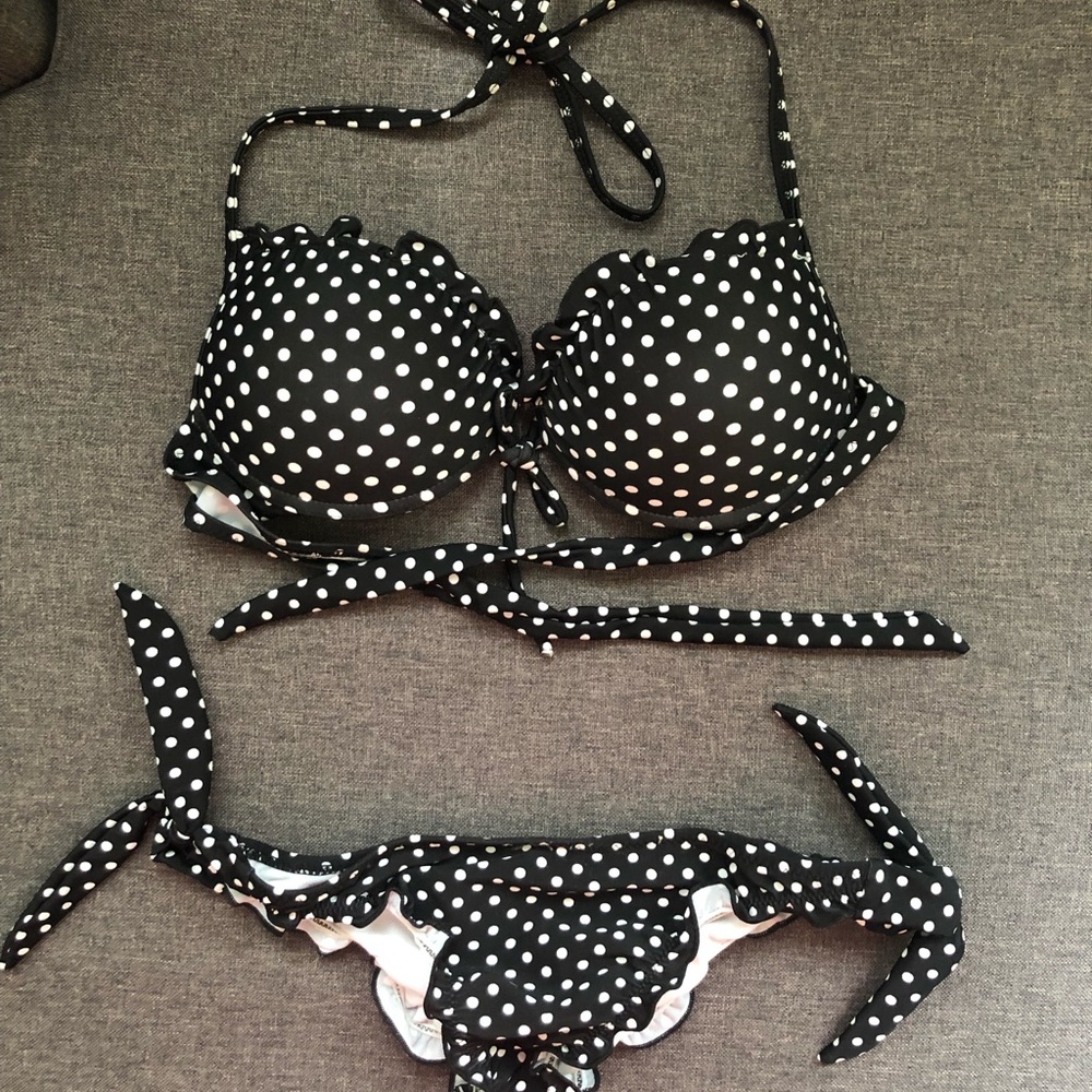 Polka Dot Bikini (size small)